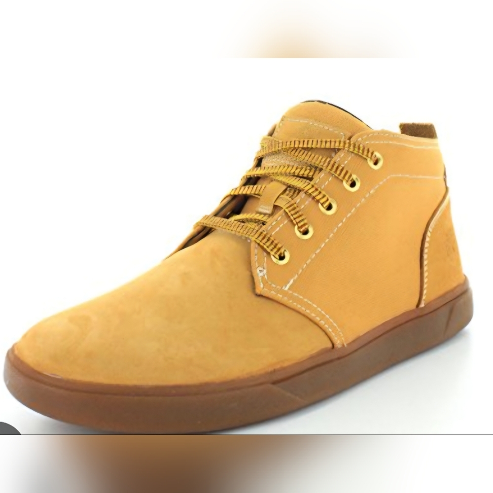 Timberland Men's Groveton Leather Fabric Chukka Boot Wheat Nubuck Size 7.5 - Picture 11 of 11